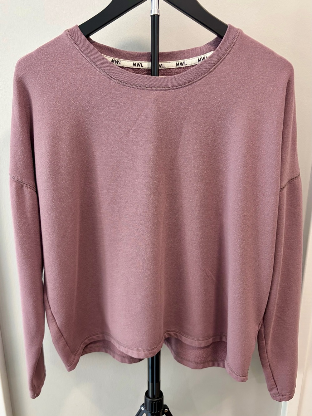 Madewell Mauve Crewneck Sweatshirt